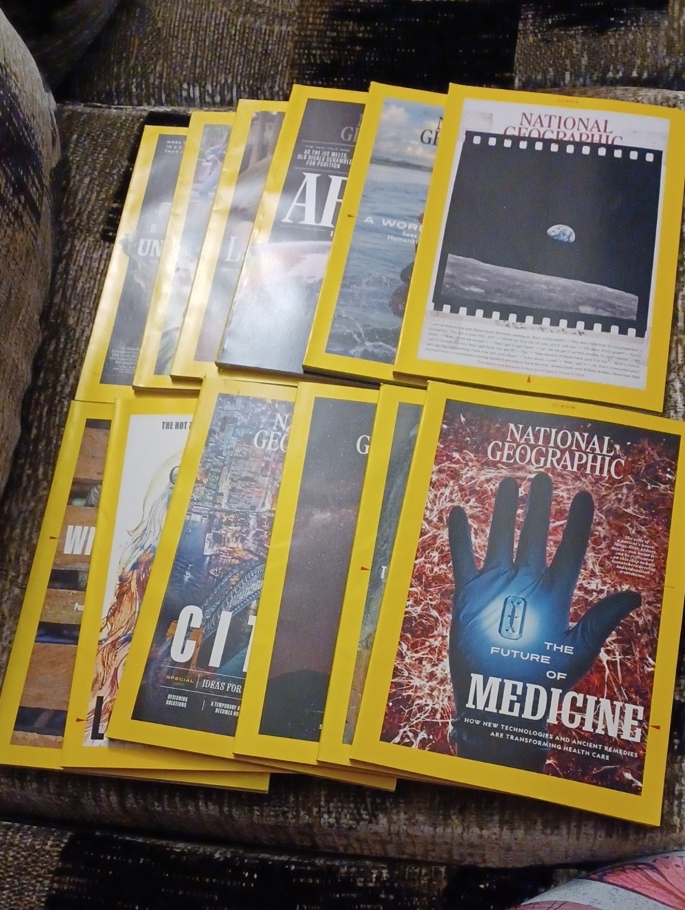 $4 Add-on 2019 National Geographic Magazines - $4 Each (12 Available)